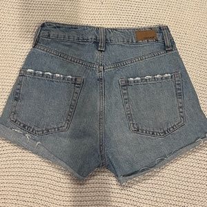 Garage denim shorts